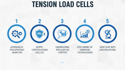 Top 5 Tips for Choosing Tension Load Cells at Canton Fair 2026?