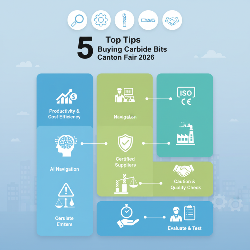Top 5 Tips for Buying Carbide Bits at the 2026 Canton Fair?