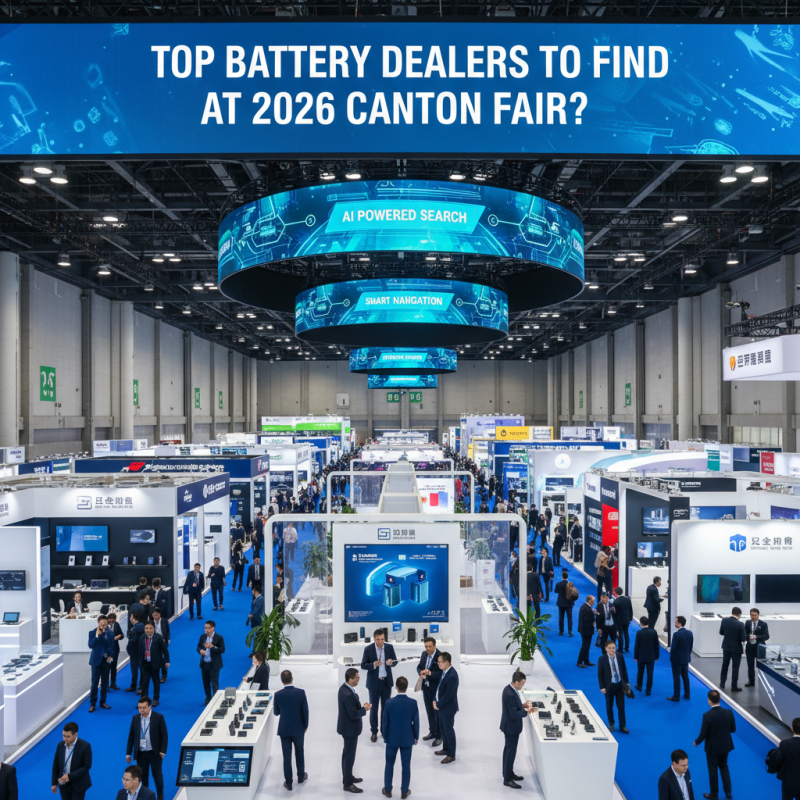 Top Battery Dealers to Find at 2026 Canton Fair?