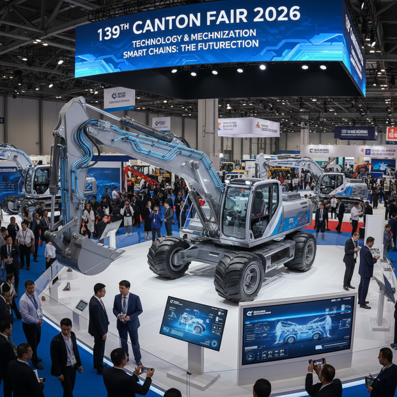 Колёсный Экскаватор на 139-й Кантонской Ярмарке в 2026 году?