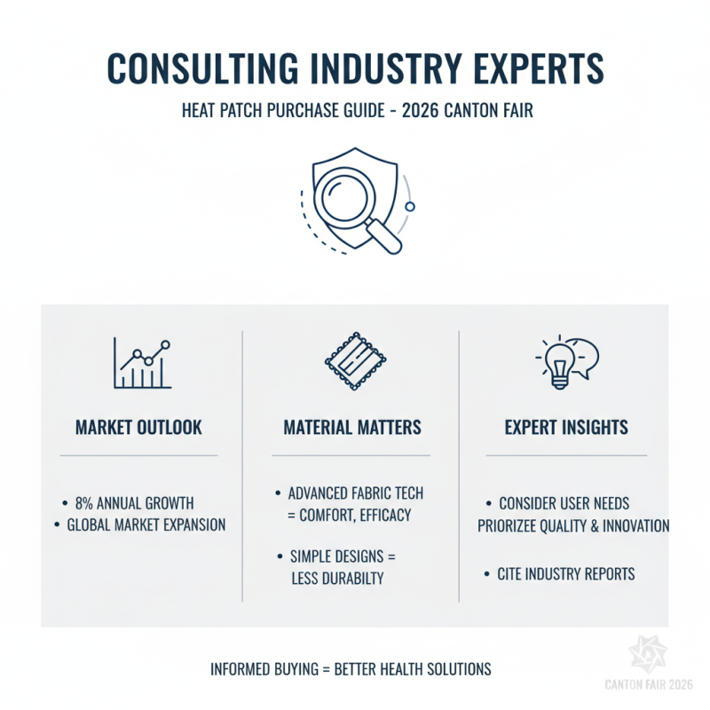 How to Choose the Best Heat Patch at the 2026 Canton Fair?