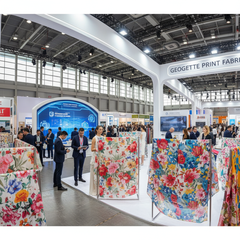 Georgette Floral Print Fabric at China Import Expo 2026?