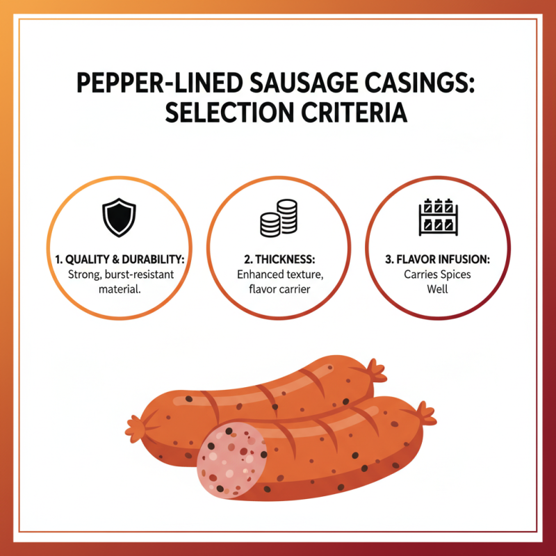 Best Pepper Lined Sausage Casings at 2026 Canton Fair?
