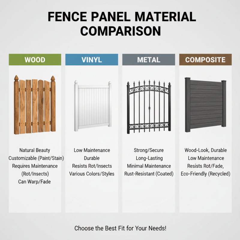 What is the Best Type of Fence Panels for Your Property?