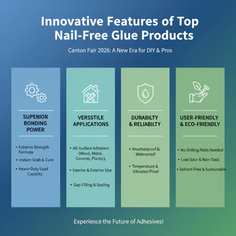 Top 10 Nail Free Glue Products to Discover at Canton Fair 2026?