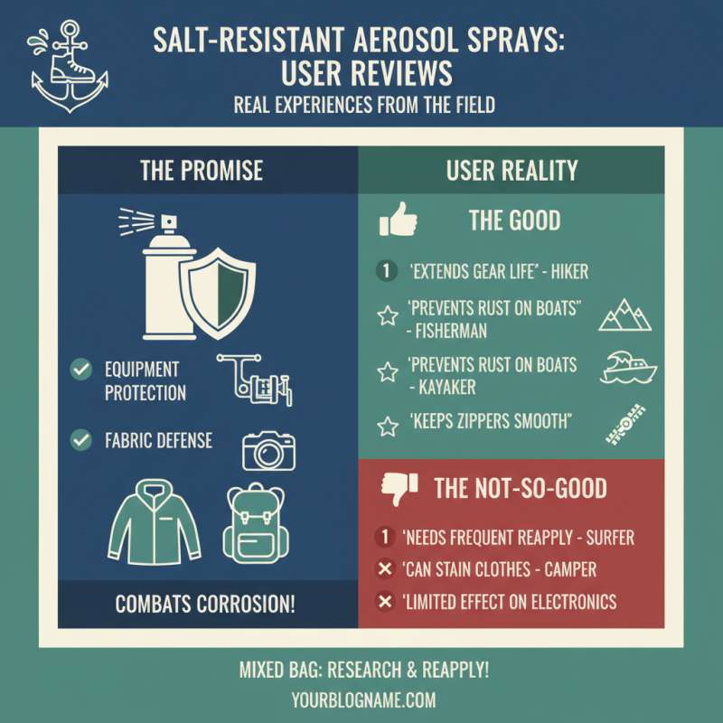 2026 Top Salt Resistant Aerosol Products for Outdoor Enthusiasts?