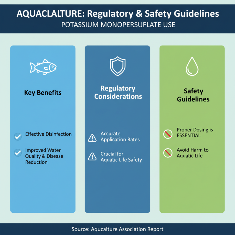 What Are the Key Uses of Potassium Monopersulfate in Aquaculture?