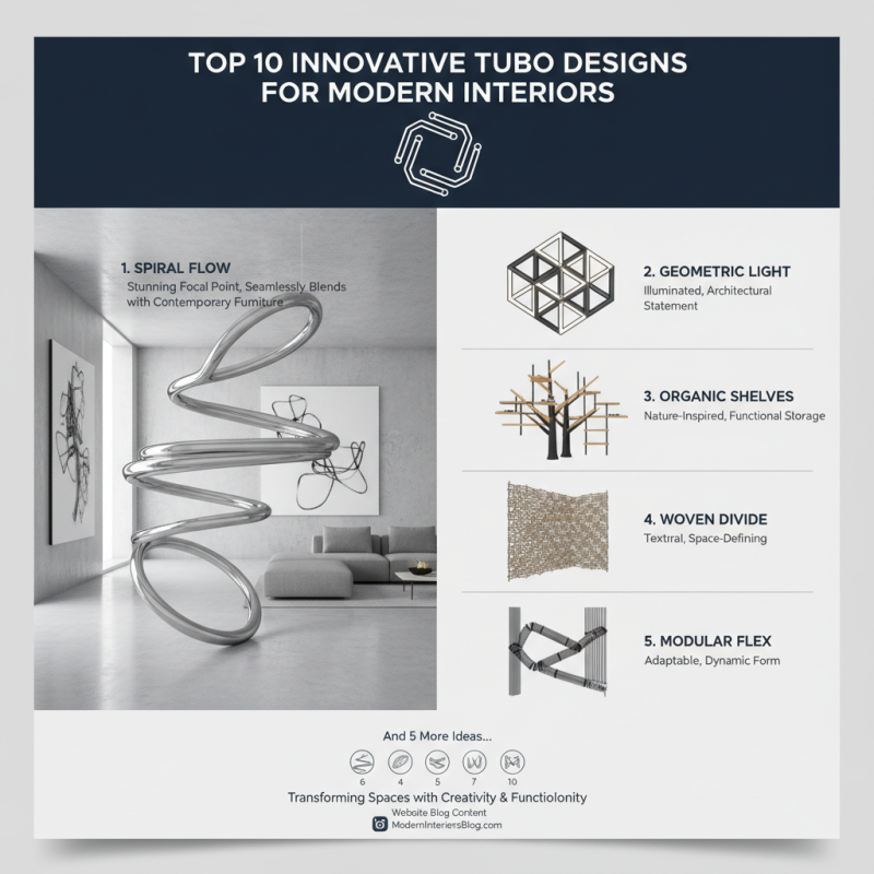 Top 10 Interior Tubo Designs for Your Modern Space?