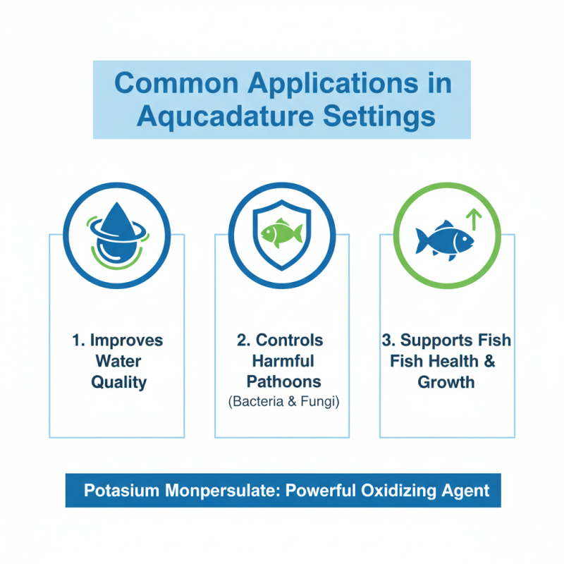 What Are the Key Uses of Potassium Monopersulfate in Aquaculture?