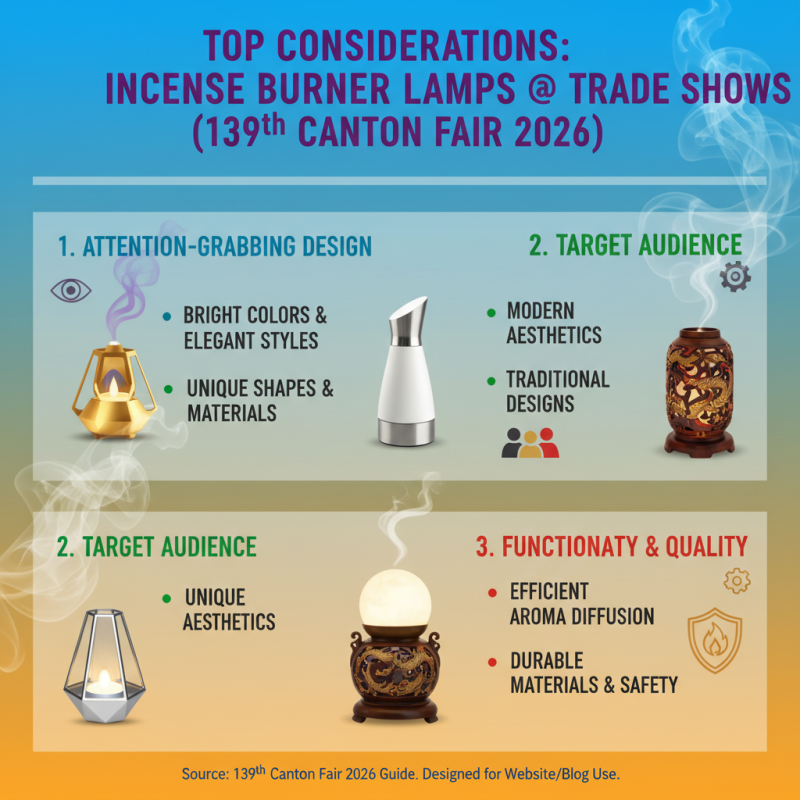 Top 5 Incense Burner Lamp Tips for the 139th Canton Fair 2026?