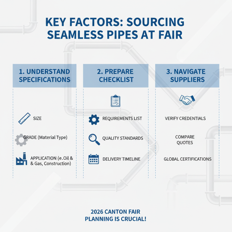 How to Source Seamless Pipes at 2026 Canton Fair?