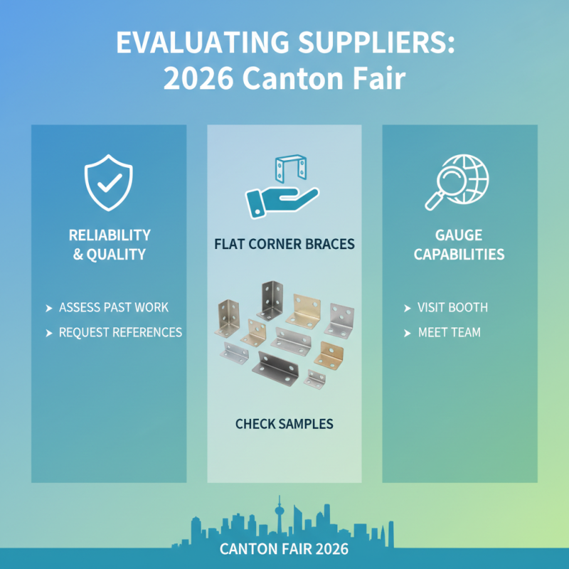 How to Choose Flat Corner Brace at 2026 Canton Fair?