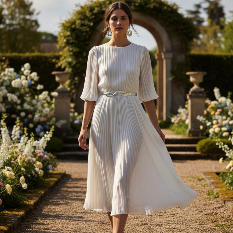 Top White Pleated Dress Styles for Every Occasion?
