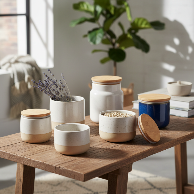 How to Choose the Right Ceramic Jar With Wood Lid for Your Home?