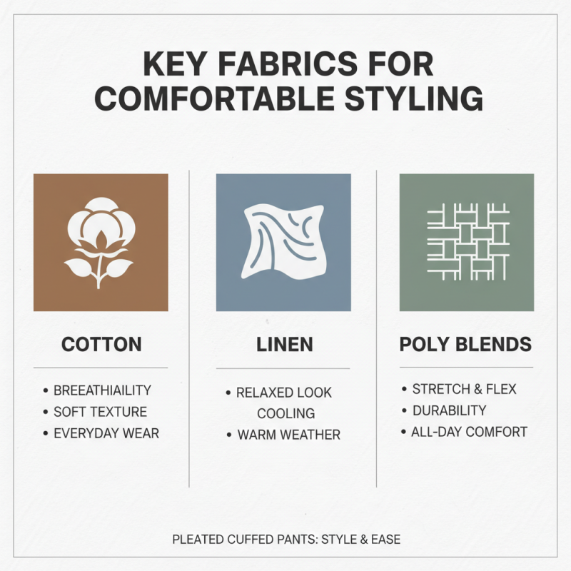 2026 How to Style Pleated Cuffed Pants for Effortless Fashion?