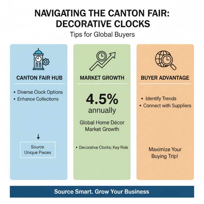 China Best Decorative Table Clocks for Global Buyers at 2026 Canton Fair?