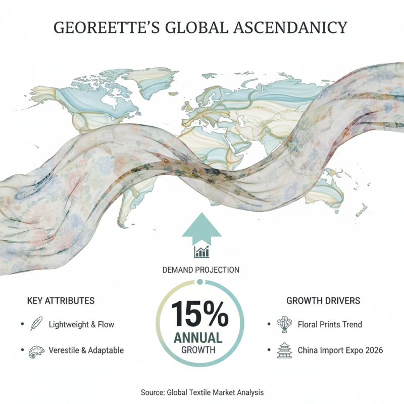 Georgette Floral Print Fabric at China Import Expo 2026?