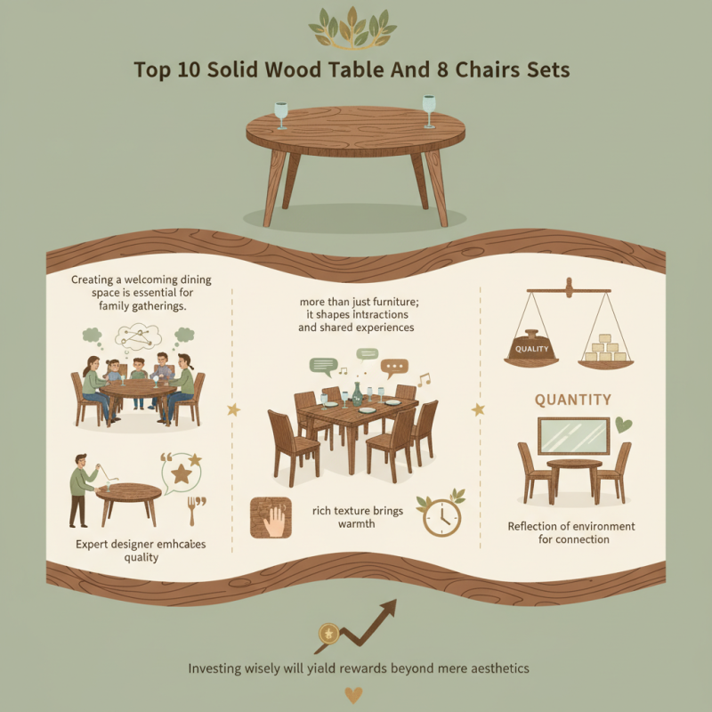 Top 10 Solid Wood Table And 8 Chairs Sets for Your Home Dining Experience?