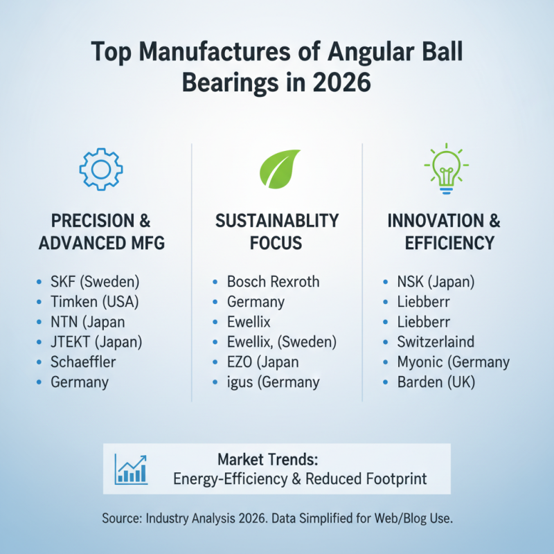 Top 10 Angular Ball Bearings for Global Buyers in 2026?