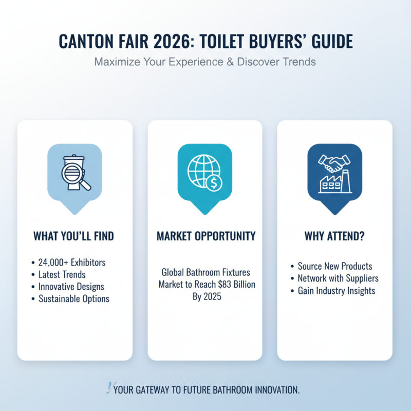 Why 2026 Canton Fair is a Must for Bathroom Toilet Buyers?