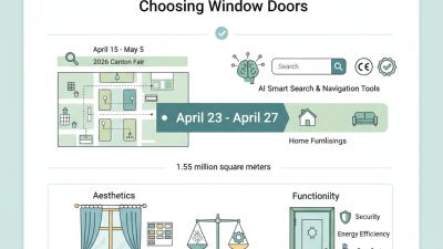 How to Choose Window Doors at the 2026 Canton Fair?