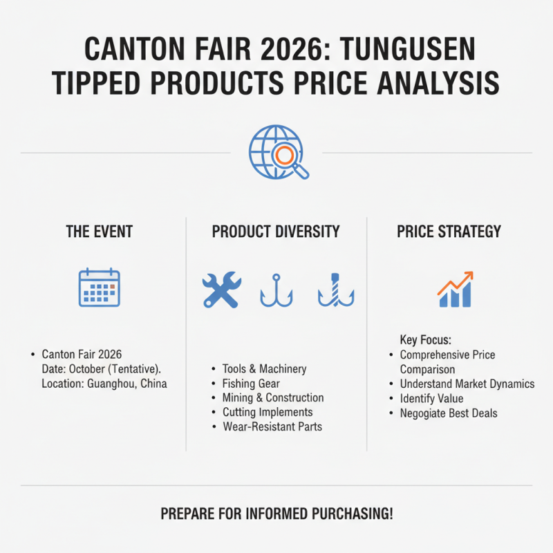 Best Tungsten Tipped Products to Buy at 2026 Canton Fair?
