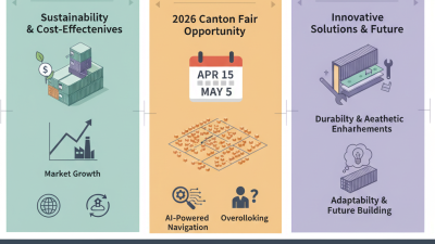 How to Utilize Shipping Container Construction at 2026 Canton Fair?