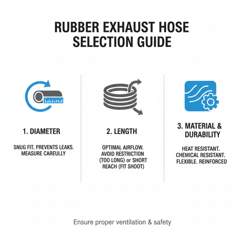 How to Choose the Right Rubber Exhaust Hose for Your Needs?