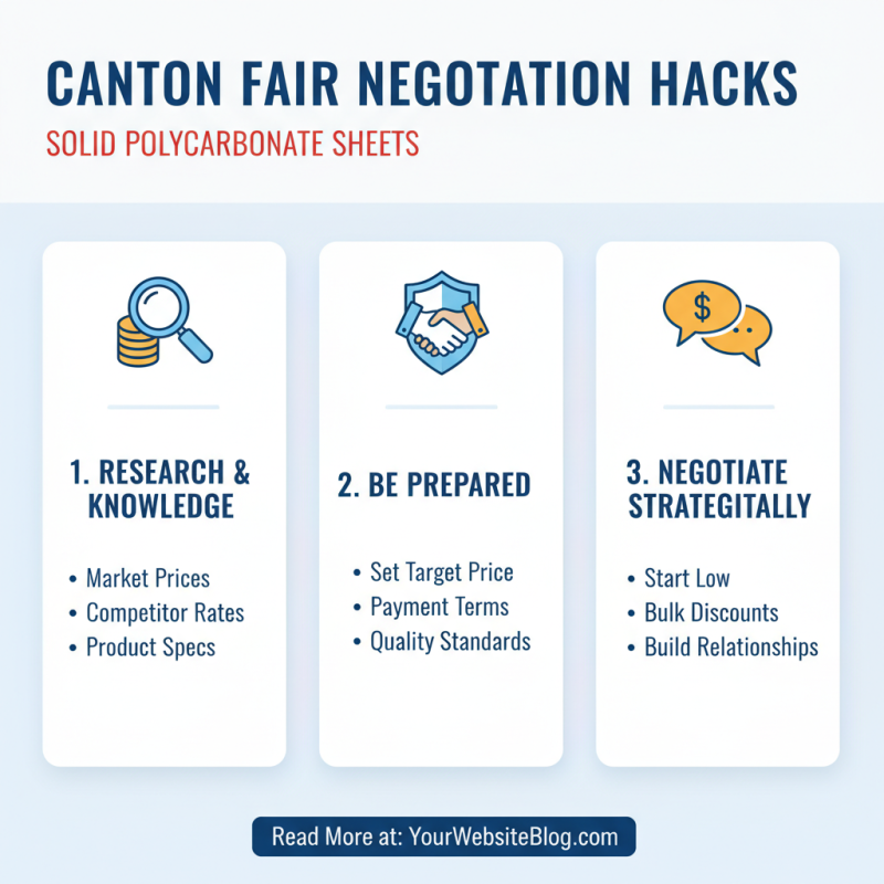 How to Source Solid Polycarbonate Sheets at 2026 Canton Fair?