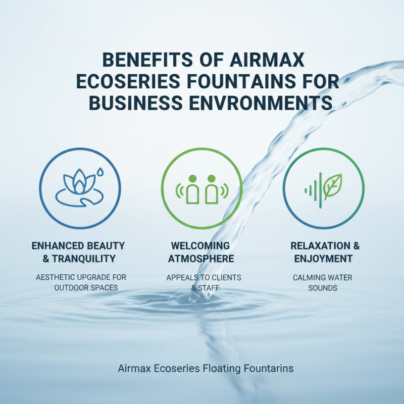 Why Choose Airmax Ecoseries 1 2 Hp Floating Fountain for Your Business?