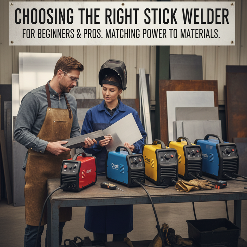 How to Use a Stick Welder for Beginners and Advanced Projects?