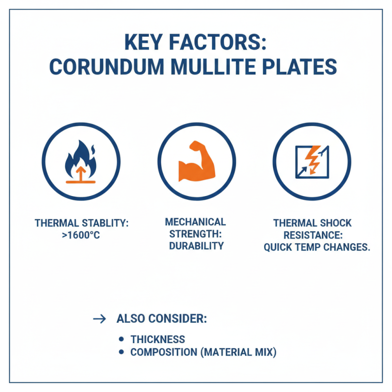 How to Choose the Right Corundum Mullite Plate for Your Needs?