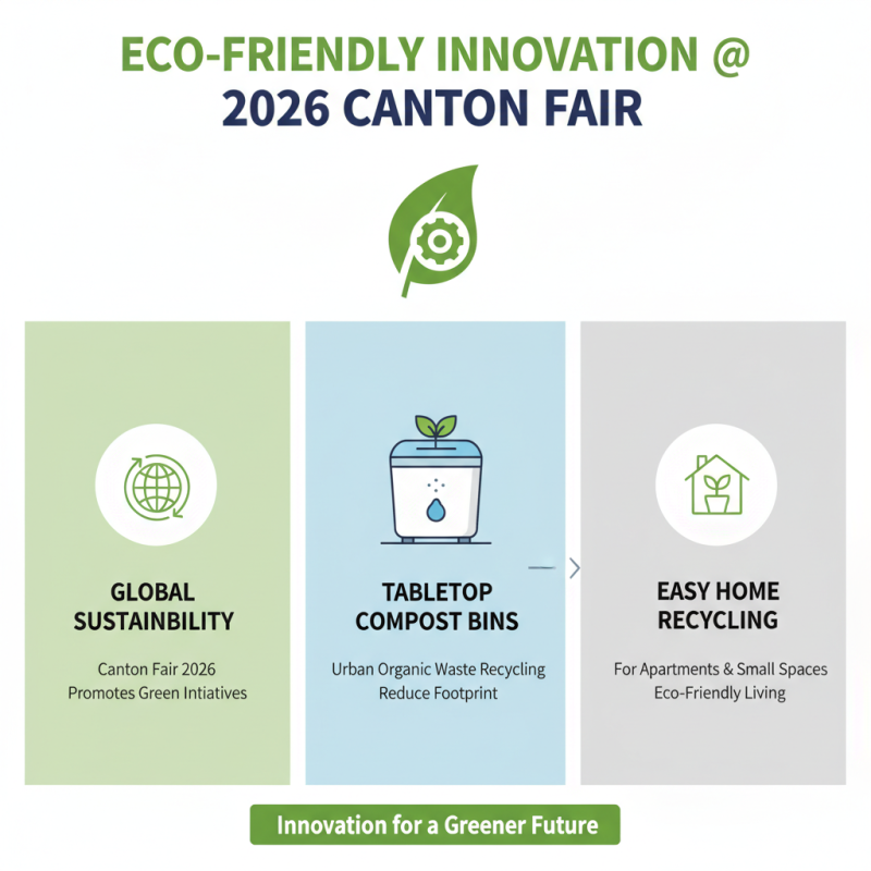 Top Tabletop Compost Bin Innovations at 2026 Canton Fair?