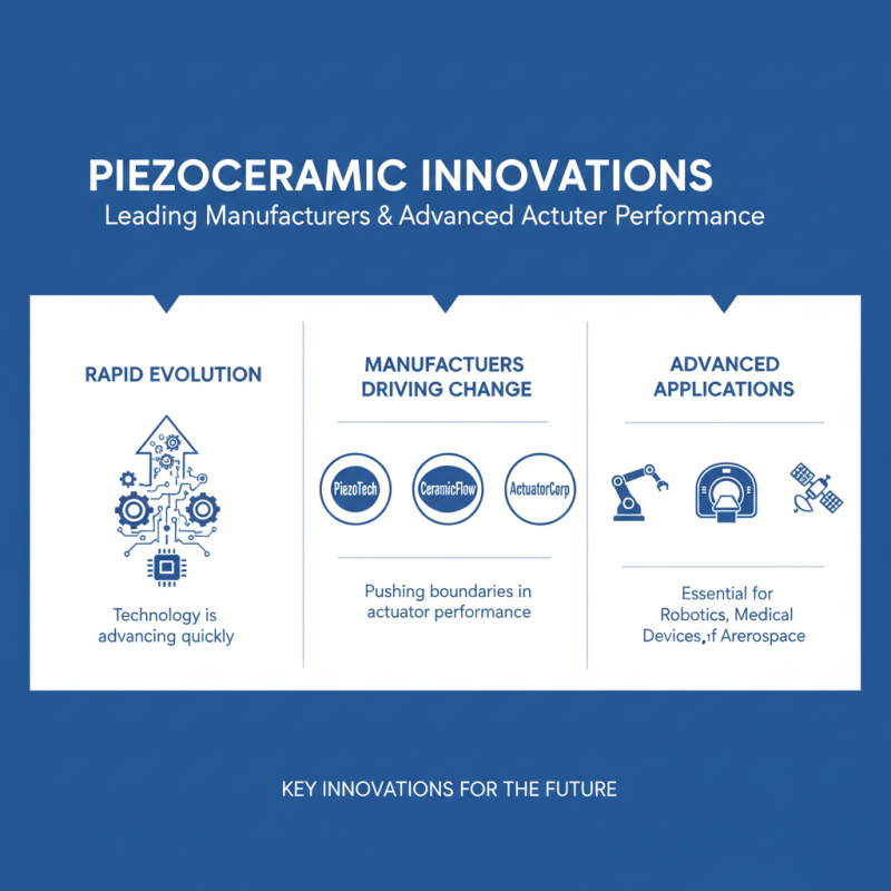 2026 Best Piezoceramic Actuator Options for Advanced Applications?