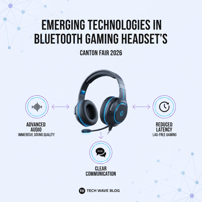 Top Bluetooth Gaming Headset Trends at 2026 Canton Fair?