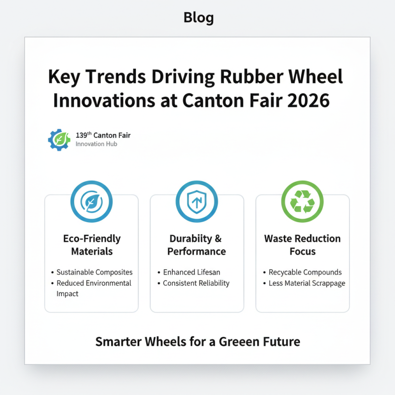 2026 Best Rubber Wheel Innovations at the 139th Canton Fair?