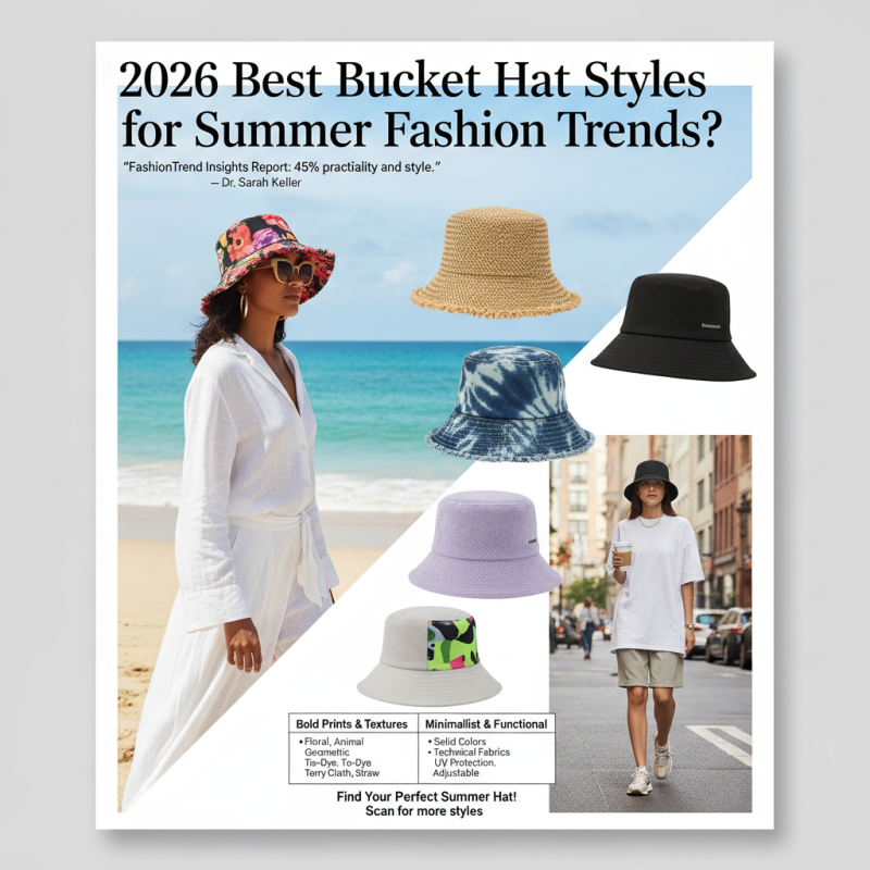 2026 Best Bucket Hat Styles for Summer Fashion Trends?