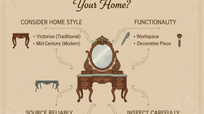 How to Choose the Perfect Antique Dressing Table for Your Home?