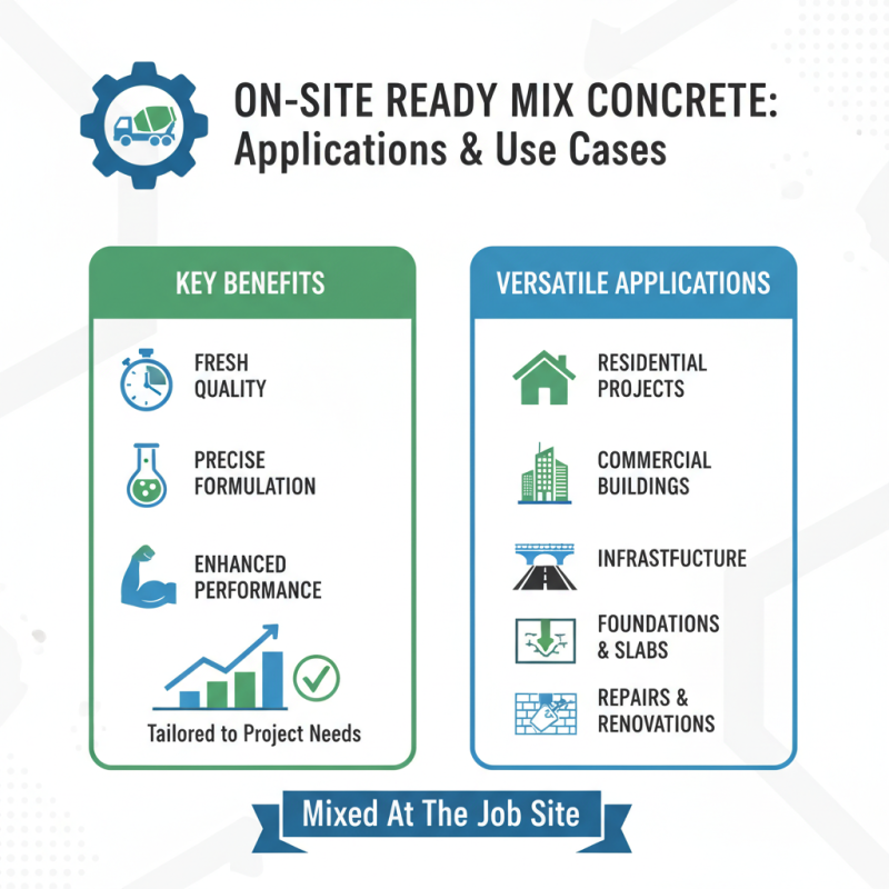 What is On Site Ready Mix Concrete and How Does it Work?