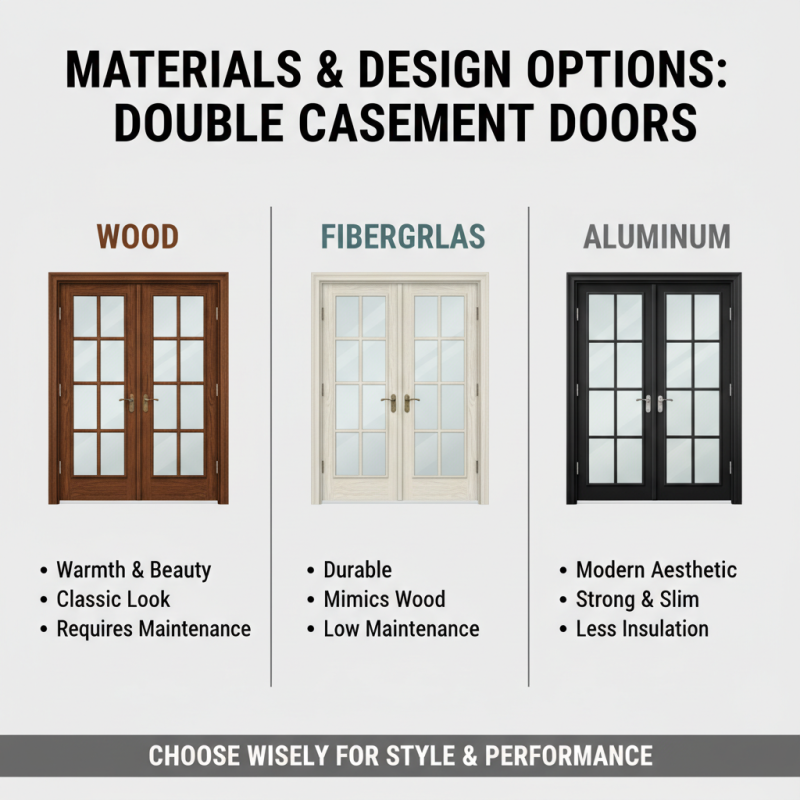 How to Choose the Right Double Casement Door for Your Home?