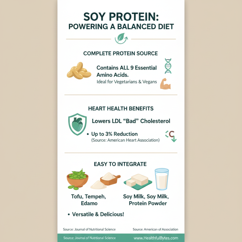 Why Choose Soy Protein for Your Health and Nutrition Needs?