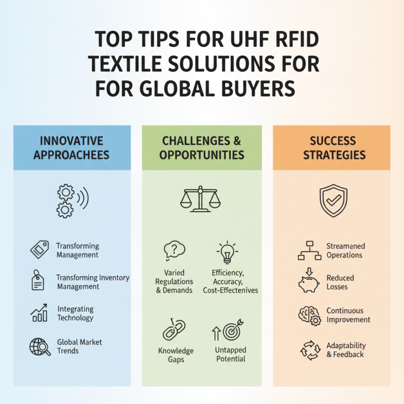 Top Tips for UHF RFID Textile Solutions for Global Buyers?