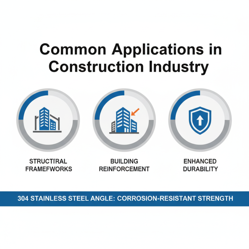 Top Applications of 304 Stainless Steel Angle in Construction and Industry?