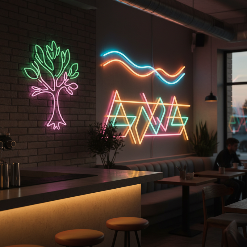 Acrylic Neon Light Ideas for Your Business Decoration Needs?