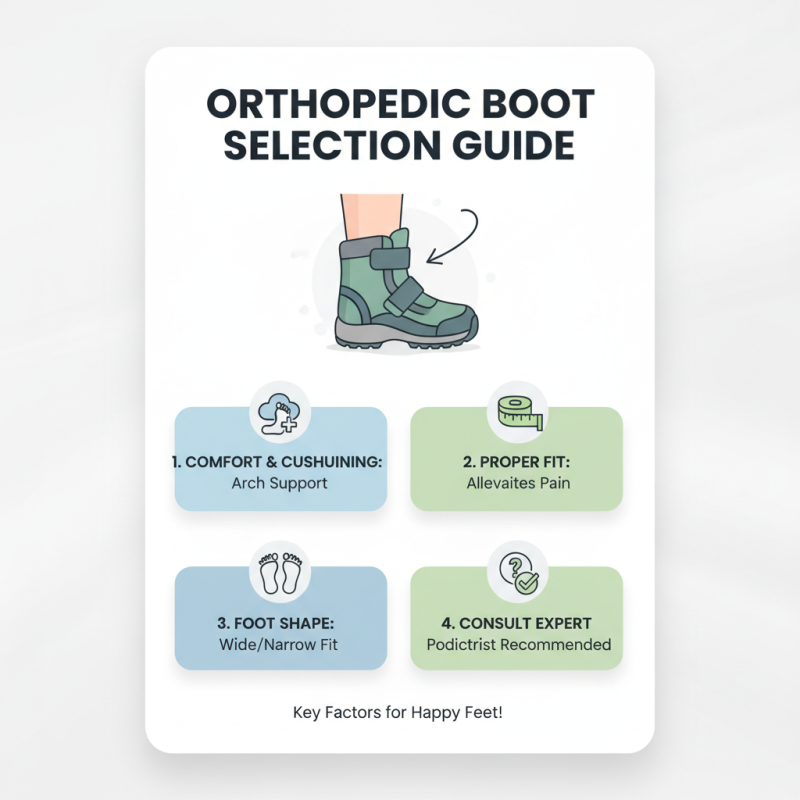How to Choose the Right Orthopedic Boots for Your Needs?