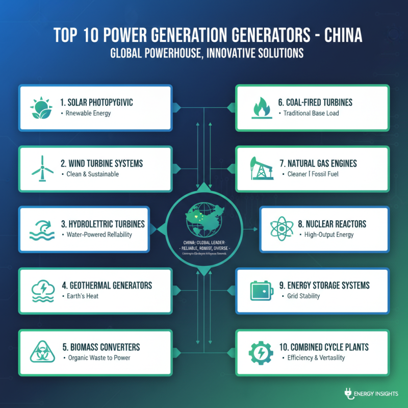 Top 10 Power Generation Generators in China for Global Buyers?