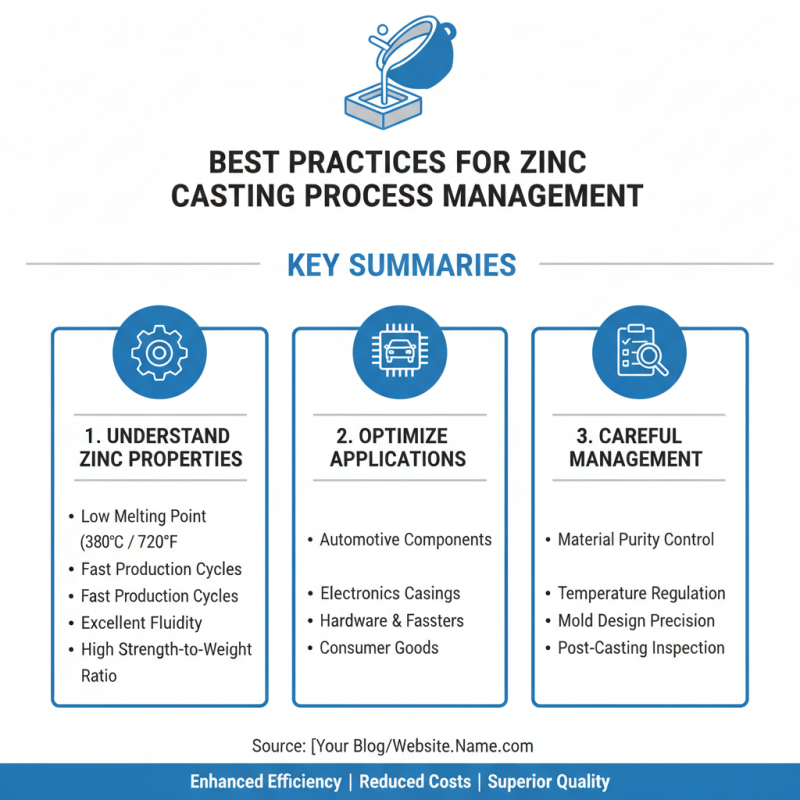 Top Insights on Zinc Casting Techniques and Applications?