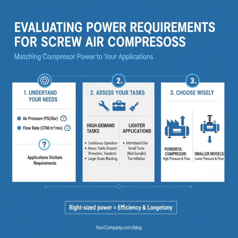 Top 5 Tips for Choosing the Right Screw Air Compressor?