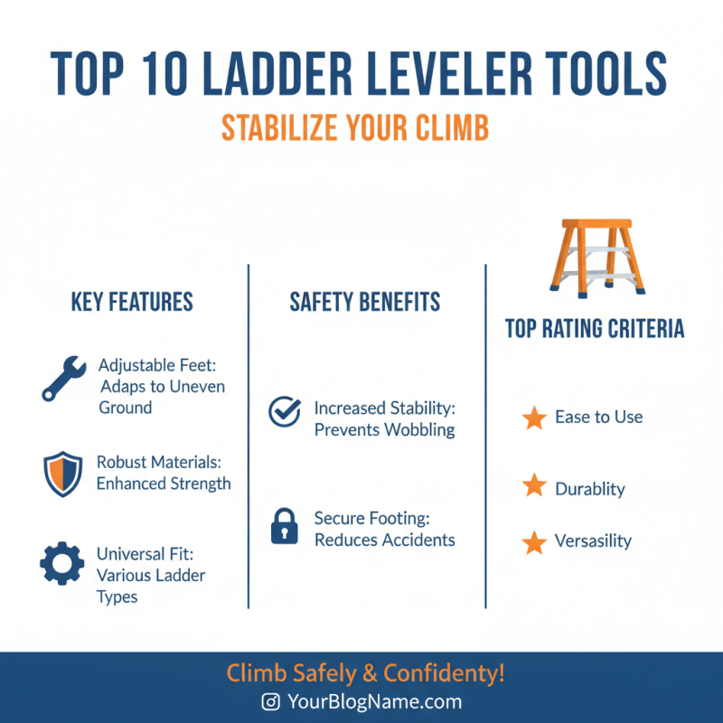 10 Best Ladder Leveler Tools for Safe and Efficient Climbing?