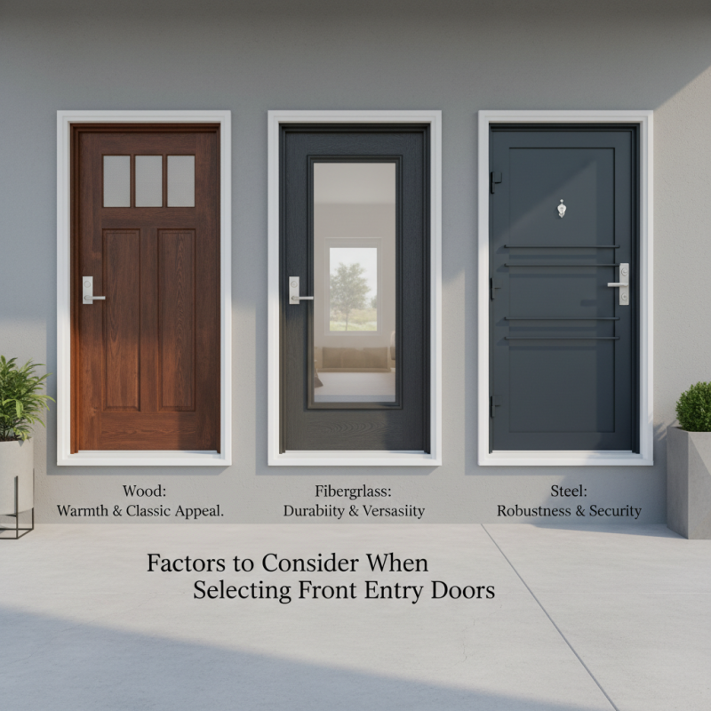 Top Tips for Choosing the Perfect Front Entry Doors?